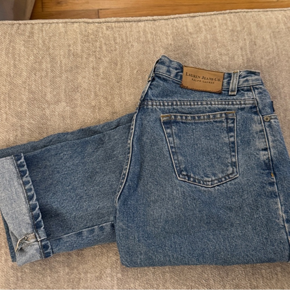 Ralph Lauren women’s Petite Blue Denim Jeans